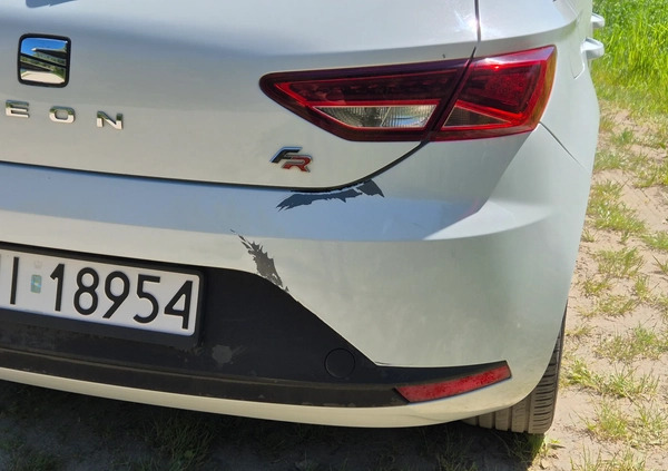 Seat Leon cena 38900 przebieg: 192200, rok produkcji 2013 z Międzychód małe 191